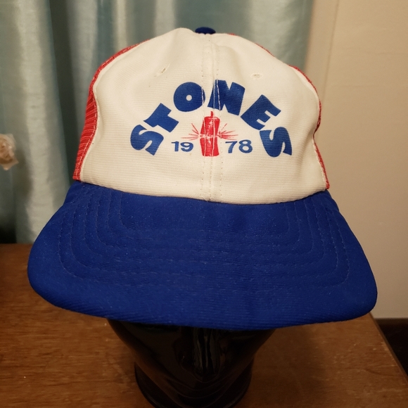 Vintage 1978 Rolling Stones Concert Hat New Era - Picture 1 of 15